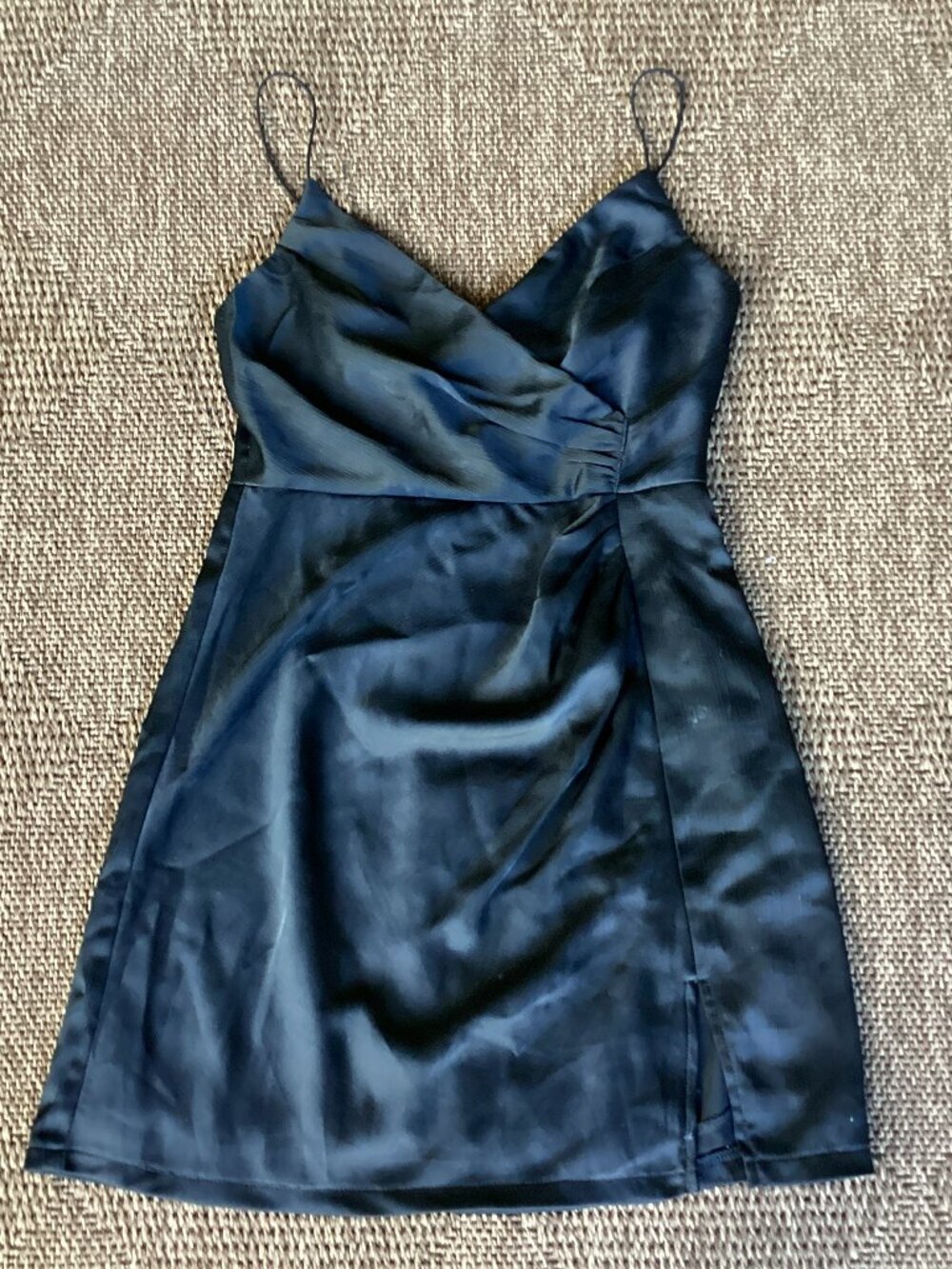 Blossom Black Silky Sundress - sz 10